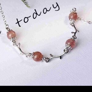 925 Sterling Silver Pink Gem Necklace New in Gift Box MATCHING RING AND NECKLACE
